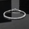 925 Silver Moissanite Tennis Bracelets High Quality for Women Wedding Jewelry Accessories Fashion 5A Zircon Gift