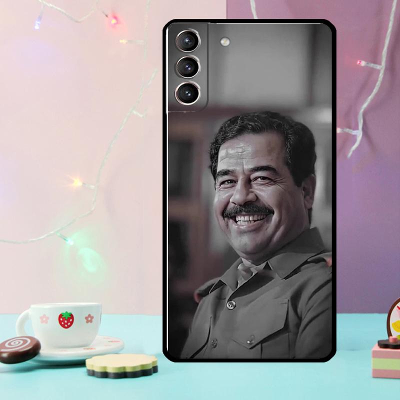 

Saddam Hussein Iraq Phone Case For Samsung Galaxy S24 Ultra S20 S21 S22 S23 S25 Ultra S9 S10 Plus S24 FE Cover Galaxy S21 Plus