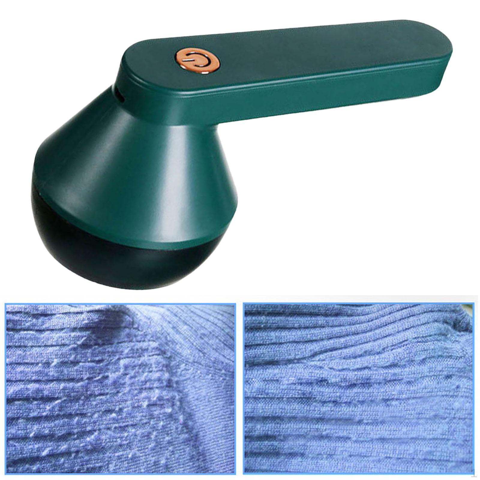 

Компактный очиститель для тканей, предназначенный для ухода за свитерами и одеялами зелёный