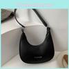 Small Pu Shoulder Bag With Stylish Stitching Details For Everyday Outfits