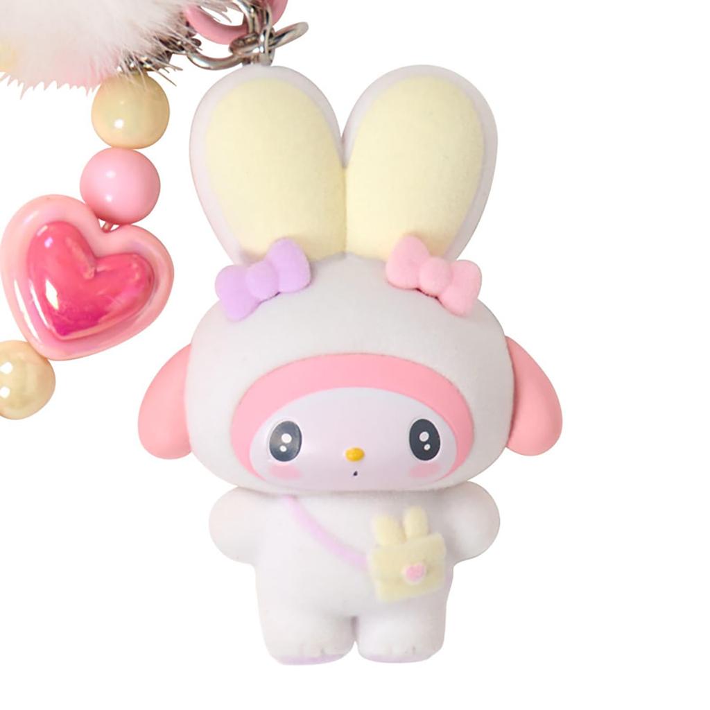 Sanrio Keychain Rabbit My Melody 776777 (Plump-Eared Club)
