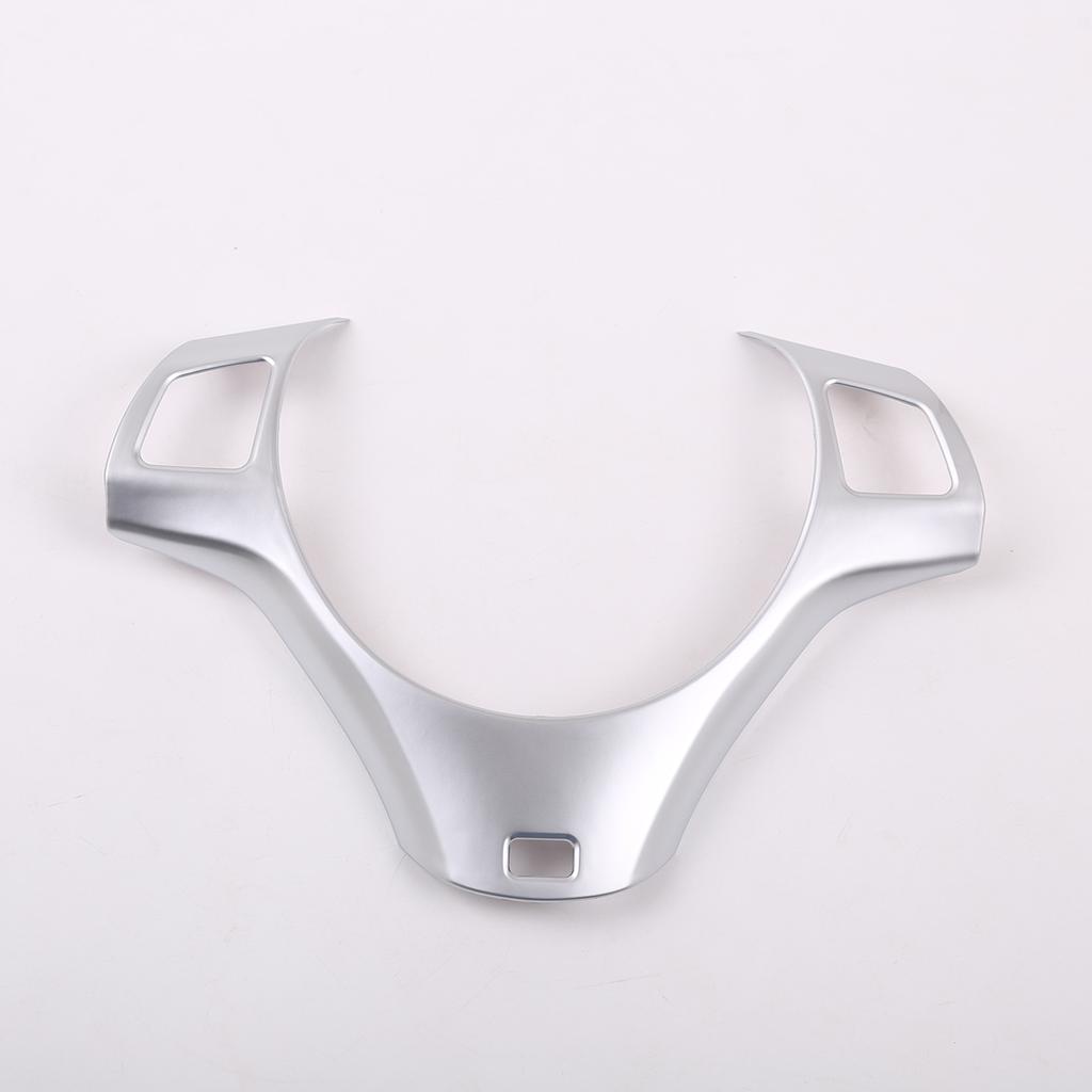 For 2005-2012 BMW 3 Series E90 E92 ABS Matt Black Car Steering Wheel  Frame Cover Trim Sticker Car Accessories para auto