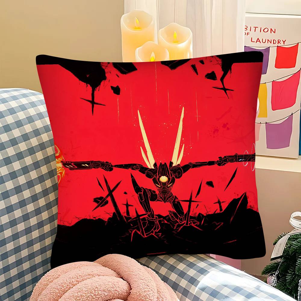 Video Game U-ULTRAKILL Pillow Case Fashion Square Pillowcase Bedroom Sofa Room Ins Decoration Leisure Cushion Cover