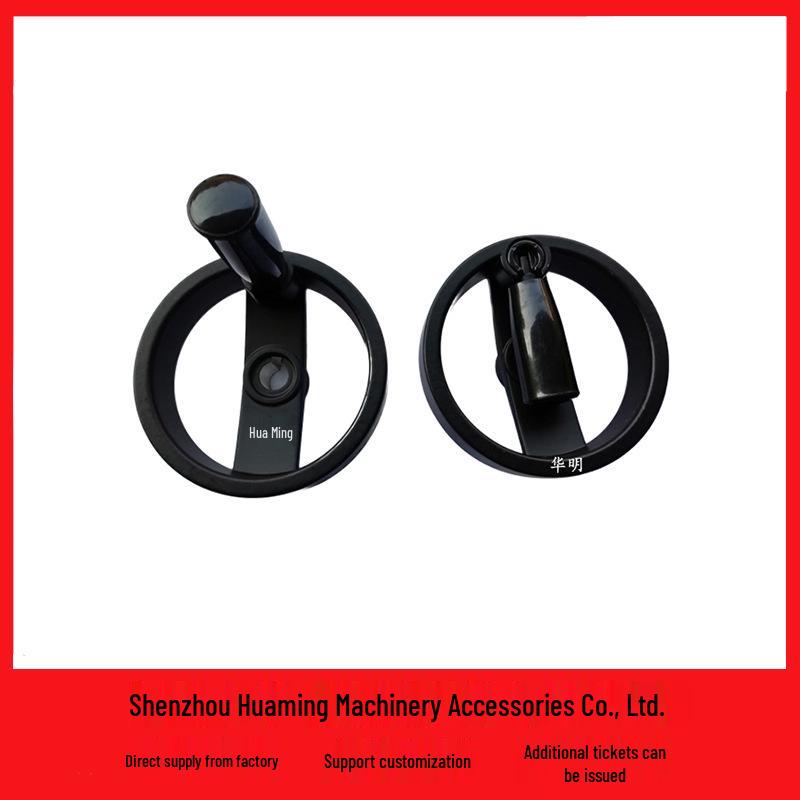 Foldable Handwheels: Nylon & Aluminum Alloy Double-Spoke Models