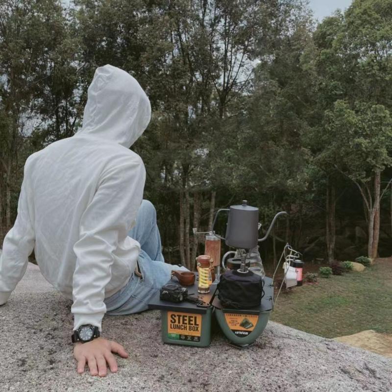 Wetterfeste Multifunktionale Klapp-Campingtischplatte für Outdoor-Aktivitäten