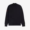 FRED PERRY [Sharp] Laurel Wreath Mock Neck Knit - Black Afpm2438530-102