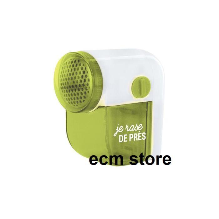 RASOIR ANTI PELUCHES Vert depelucheur de vêtement 1 pc
