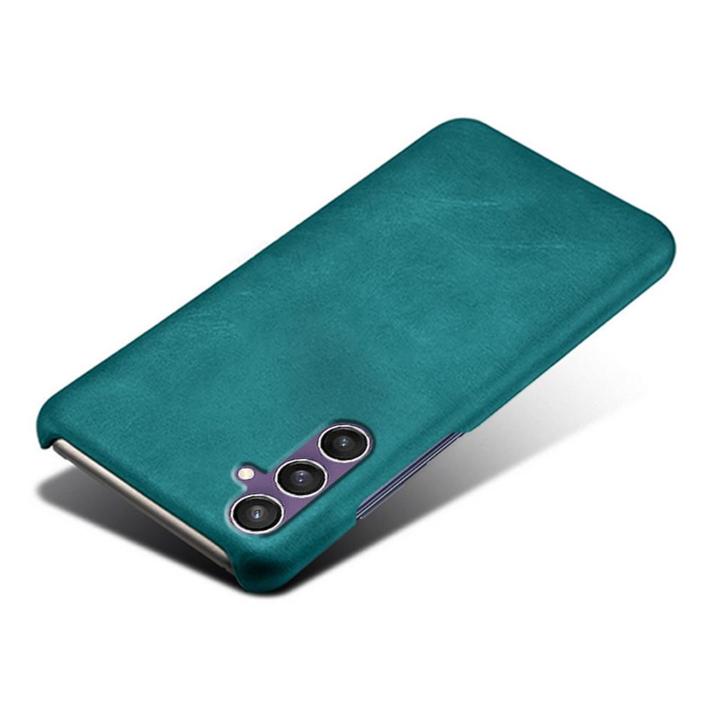 For Samsung Galaxy S23 FE Case PU Leather+PC Anti-Scratch Calf Texture Phone Cover