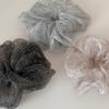 Elegant Rhinestone Star Striped Gauze Hair Tie for Women