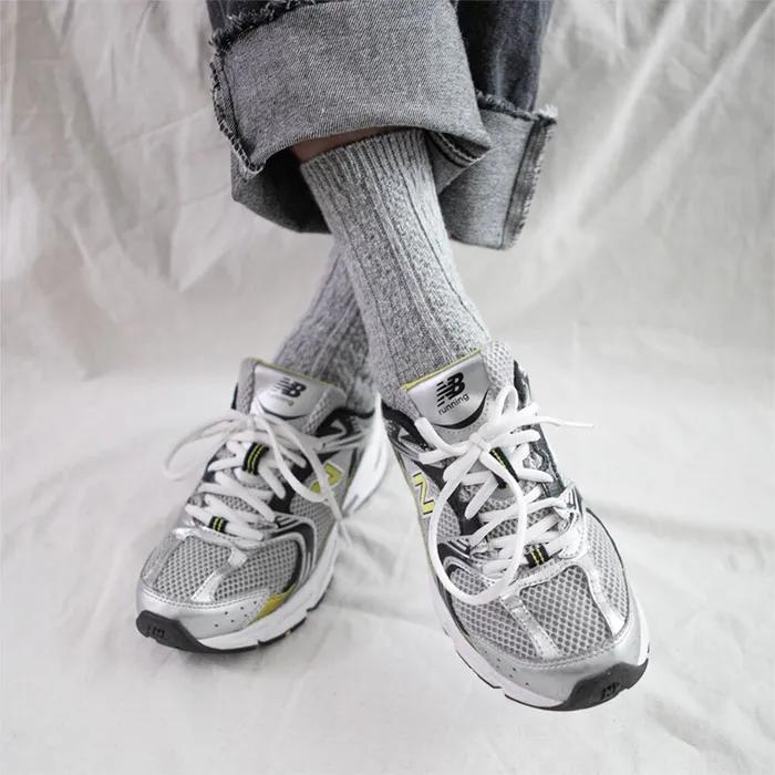 [3 Pairs] Cable Knit Wool Socks Unisex rssw041