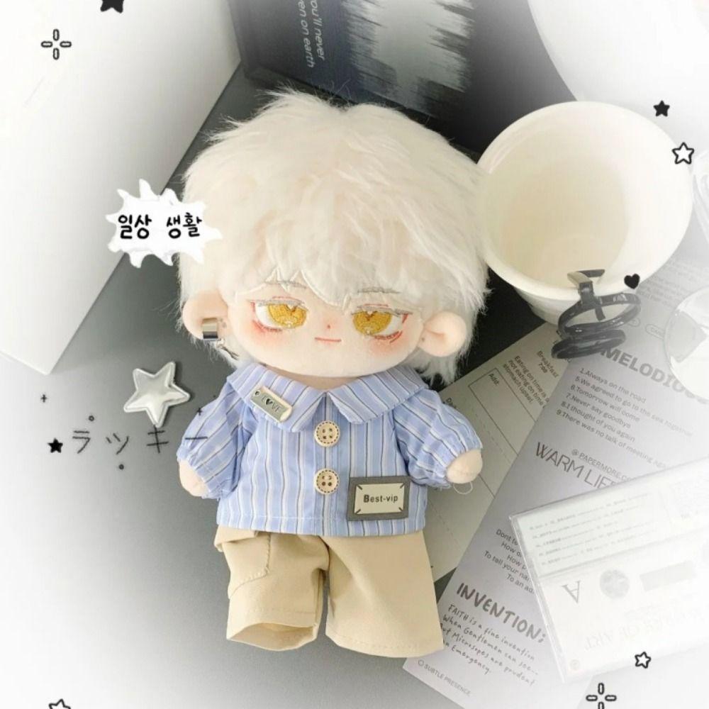 Washable Plush Doll Clothes Lovely Design French Retro Style Doll Clothes  20cm Size Doll