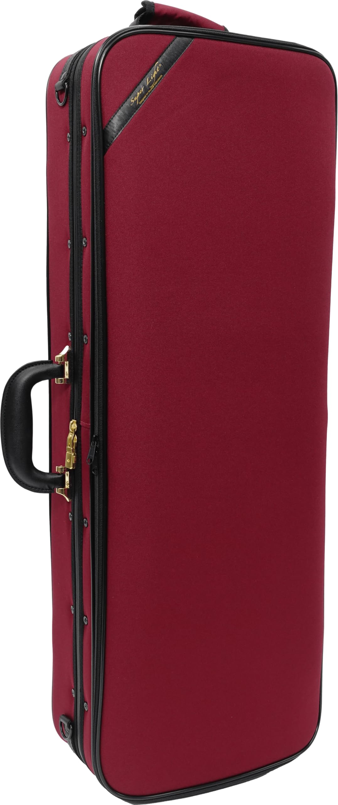 Étui pour alto oblong super léger bordeaux (Type carré)