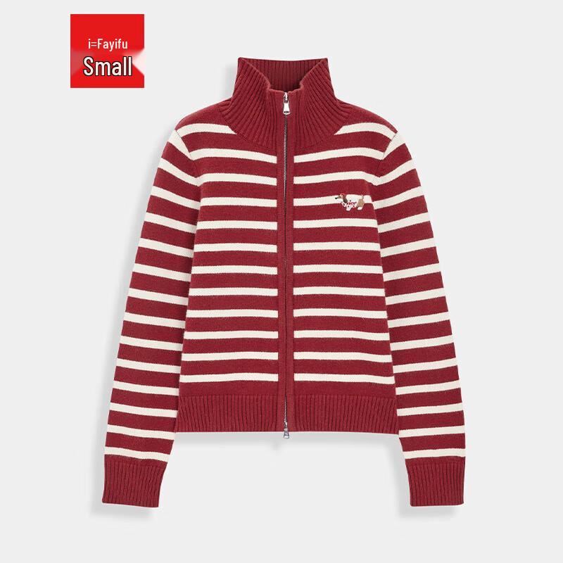 

IEF Маленький полосатый вязаный кардиган S