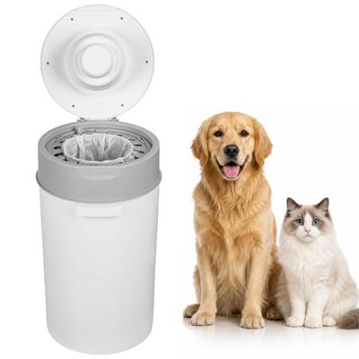 Trash Can 13L Diaper Pail, Baby Bin with Double Odor Lock, Household Pail Lid and Garbage Bag Refill for Nursery, Room