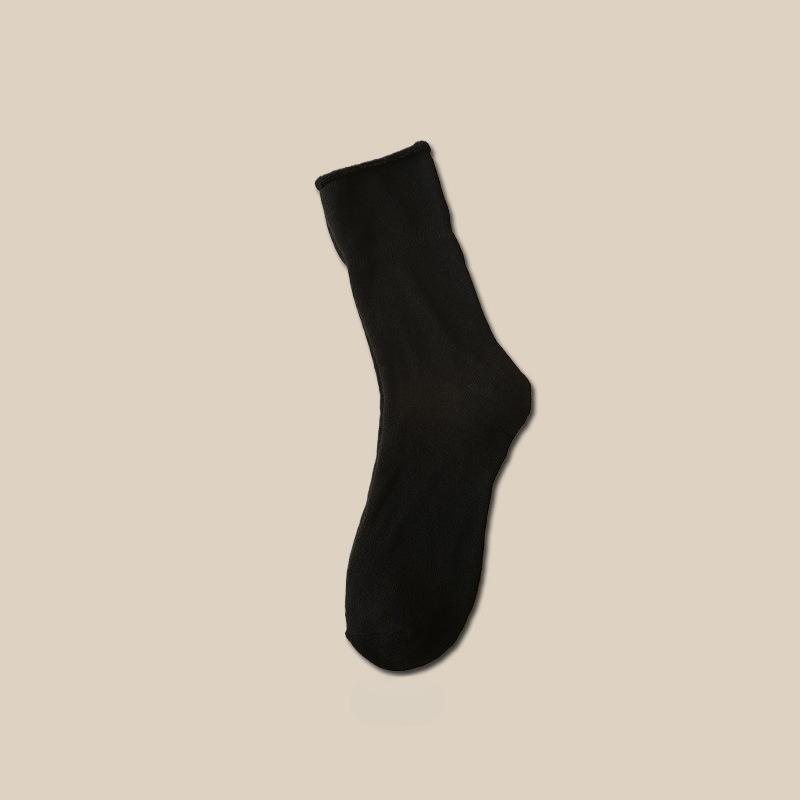 

Loose-fitting Socks for Middle-aged and Elderly People in Autumn and Winter, Wide-mouthed Thickened Warm Socks for Men with Swollen and Fat Feet 1 pair чорний