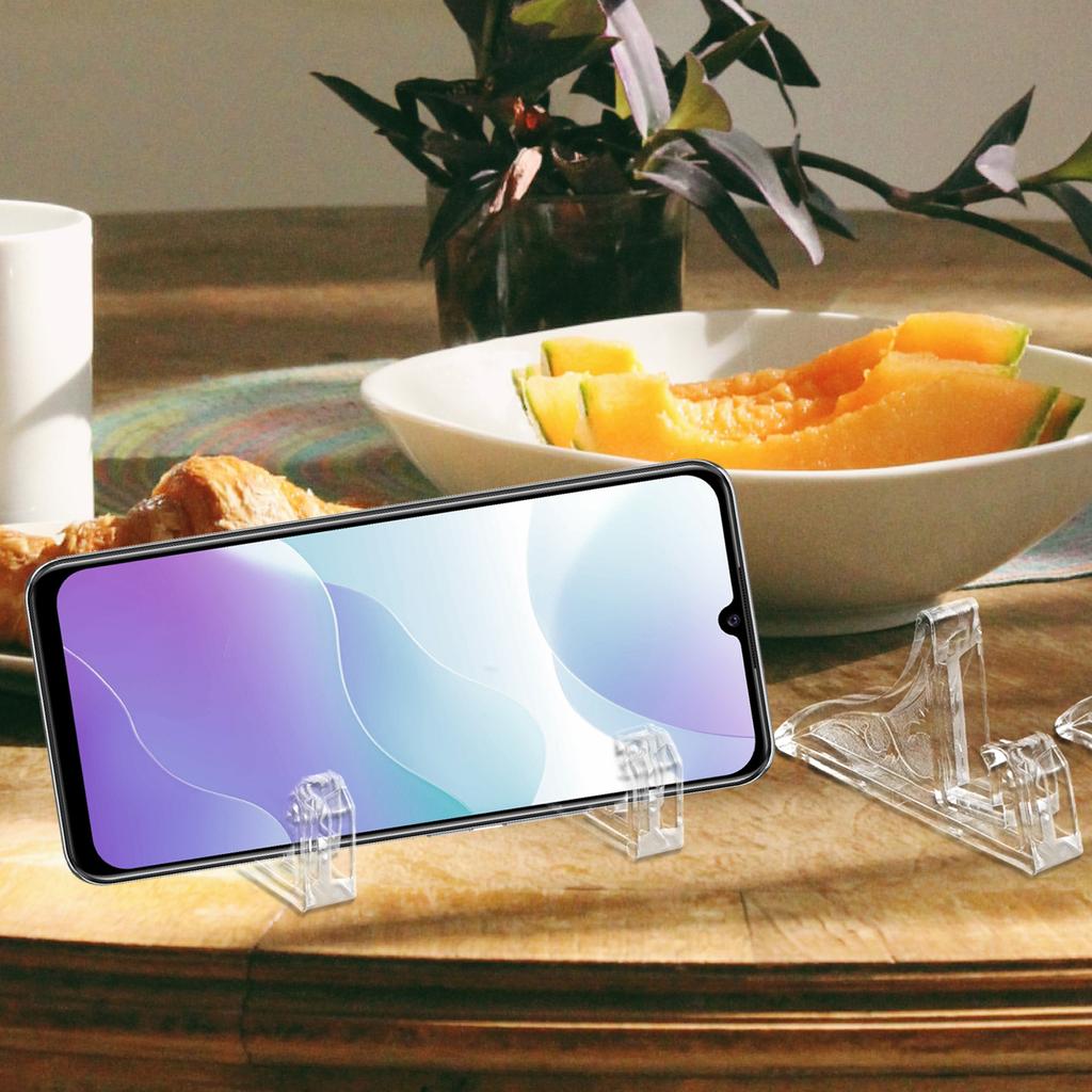 10Pcs Picture Frame Stand Desktop Display Base Multi-Functional Plastic Pedestal for Photo Certificate Phone Artwork Showcase