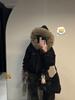 Women's 2025 Korean Style Fleece-Lined Thickened Parka - Cotton-Padded Winter Jacket