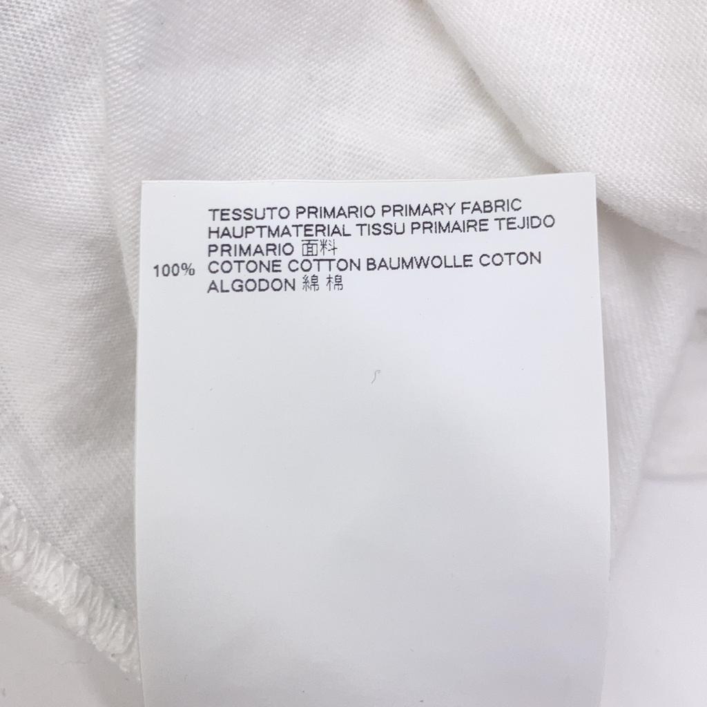MARNI [xMARIA MAGDALENA SUAREZ] M05GC0139 18Stainless Steel White Print T-Shirt tops 48 whiteUsed
