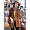 New Fall Women's Clothing Corduroy Fancy Suit Outwear Retro Casual Small Suit Elegantquality Tops