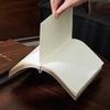 Faux Leather Cover Notebook Smooth Writing Office Notebook Waterproof Writing Diary Personal Use Notepad