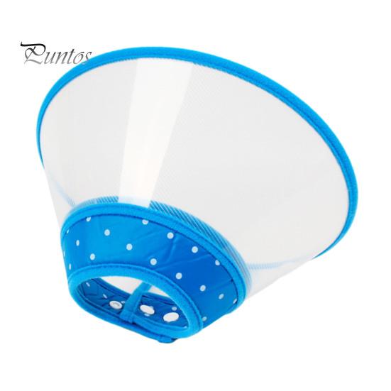 

Ошейник-конус для кошек, регулируемый, восстанавливающий, электронный ошейник-конус для домашних животных, заживляющий раны, защищающий от вылизывания, защитный ошейник, чехол для шеи для кошек, котят, кроликов M синий