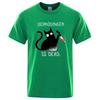 Schrodinger Is Dead  Fashion Soft T-Shirt Man High Quality T-Shirts Oversized T Shirts Cotton Short Sleeve Street Tops
