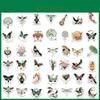 Adorable Retro Graffiti Stickers 50 Sheets For Guitar Notebook And Luggage Diy Decor