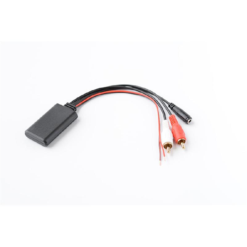 New Car 2RCA Wireless Connection Adapter Bluetooth AUX Music + MIC Bluetooth Phone