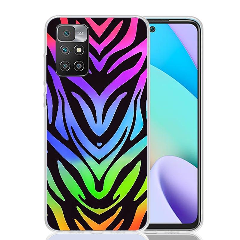 Zebra Stripe Print For Xiaomi Redmi 13C 13 12C 12 14C Phone Case 10 10A 10C 9 9A 9C 9T 8A 8 7A 7 6A 6 Pro K70 K60 K40 K20 S2 10