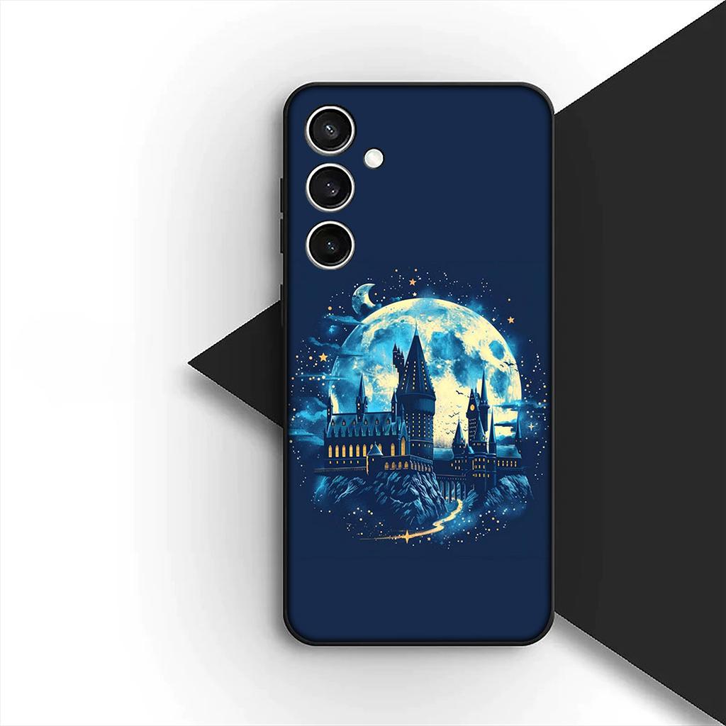 Soft Cover for OPPO A80 A18 A16 A40 A17 A15 A38 A78 A79 A54 A57 A12 A60 4G 5G Casing Phone Case Owl Art Harries Wand Potters