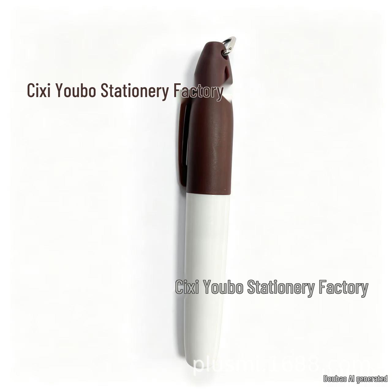 Mini Triangle Hook Marker Pen with Lanyard for First Aid Firefighting and Medical Staff коричневый