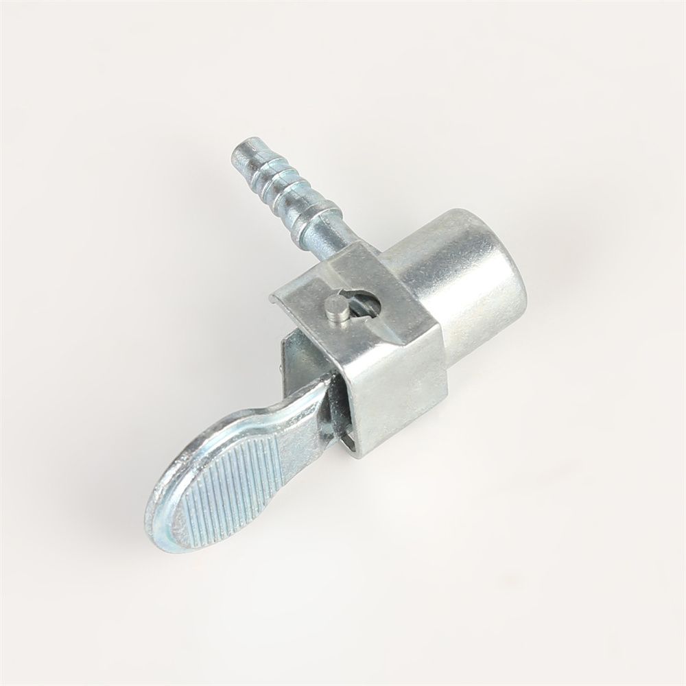For 5-6mm Bore Hose Connector Head Pump Nozzle Air Pump Inflator Bicycle Tire Tyre Tire Inflator