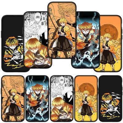 Case for Samsung Galaxy S25 S24 S23 iPhone 16 15 Xiaomi Redmi Note 14 13 12 16E 11 Pro Max OPPO Moto Huawei Agatsuma Zenitsu Demon Slayer Anime Cover