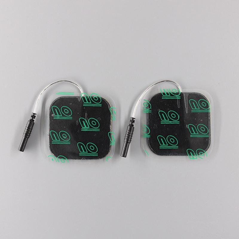 10 Pcs Reusable Electrode Pads Tens Unit Replacement Pads Self Adhesive Unit Pads for Tens Digital Therapy Machine