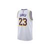 Nike NBA Los Angeles Lakers LeBron James Association Edition Swingman Dri-FIT Jersey White Men Streetwear DN2081-103