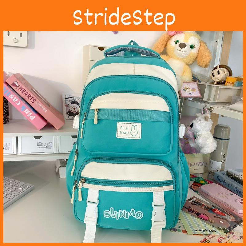 Letter Pattern Backpack Large Capacity Outdoor Travel Bag Student Schoolbag