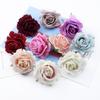 5/10 Pcs 6CM Velvet Roses Head Home Wedding Car Valentine's Day Present Scrapbooking Decorative Flowers Wall Artificial Flowers