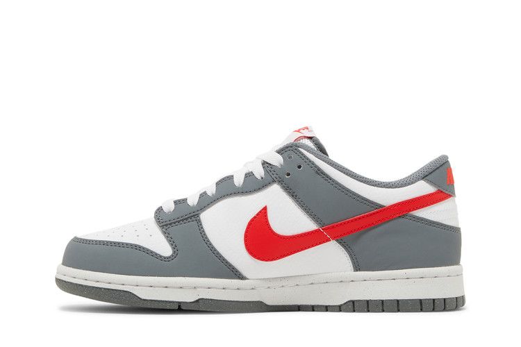 Nike Dunk Low Next Nature GS 'Smoke Grey Light Crimson'