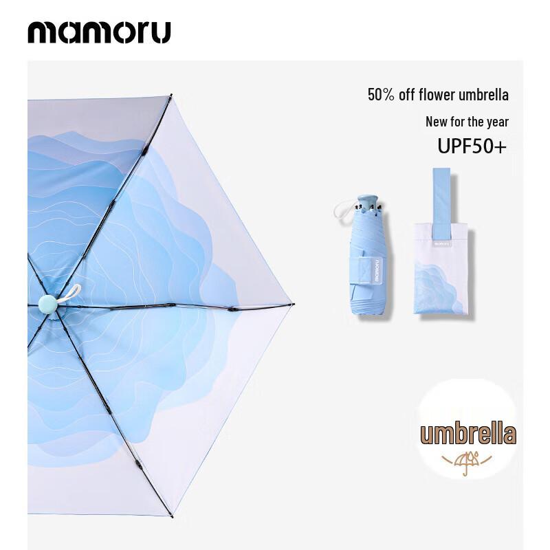 Kui Lightweight 5-Fold UV Protection Sun Umbrella