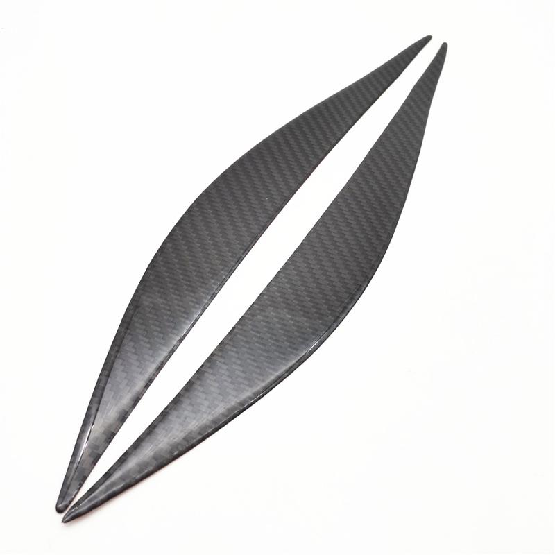 Carbon Headlight EyeLid Cover Eyebrows For BMW F32 F33 F36 F82 M4 M3 2014-2018