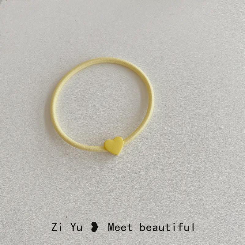 Sweet Candy Color Hair Elastic Band - High Elasticity for Girls