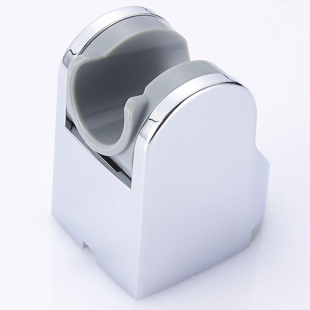 Adjustable Electroplated Shower Head Holder with Hose