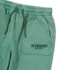 Syupeodeulai Vintage Washed Wide Sweatpants Green