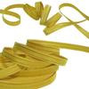 Wire Edge Stitched Edge Ribbon Golden Gold Braid Webbing Grosgrain Ribbon  Uniform Trim