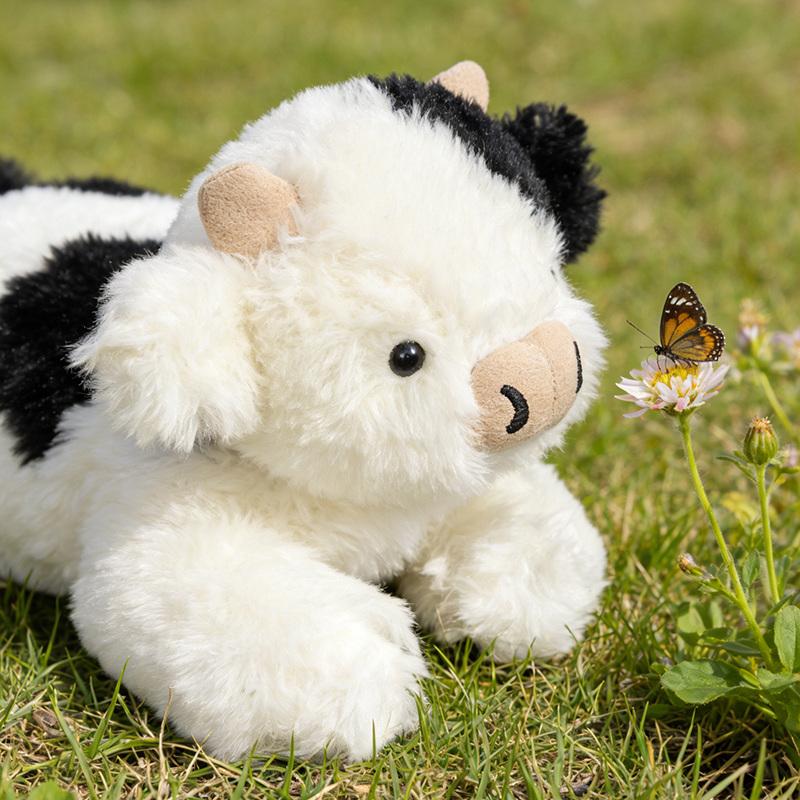 Cute Flower Cow Plush Toy Animal Home Decoration High-quality And Comfortable Children's Birthday Gift Companion Gift