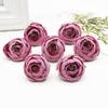 Artificial Flowers for Wedding Silk Roses Tea Bud Festival Wreaths Home Decor Table Diy Scrapbooking Background Wall Fake Plants