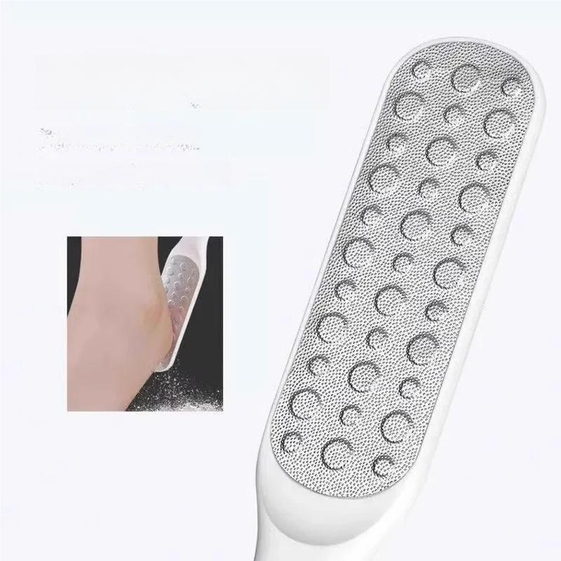 High-Quality 304 Stainless Steel Foot File Double Sided Callus Remover For Dead Skin Professional Pedicure Tools Callous Scraper