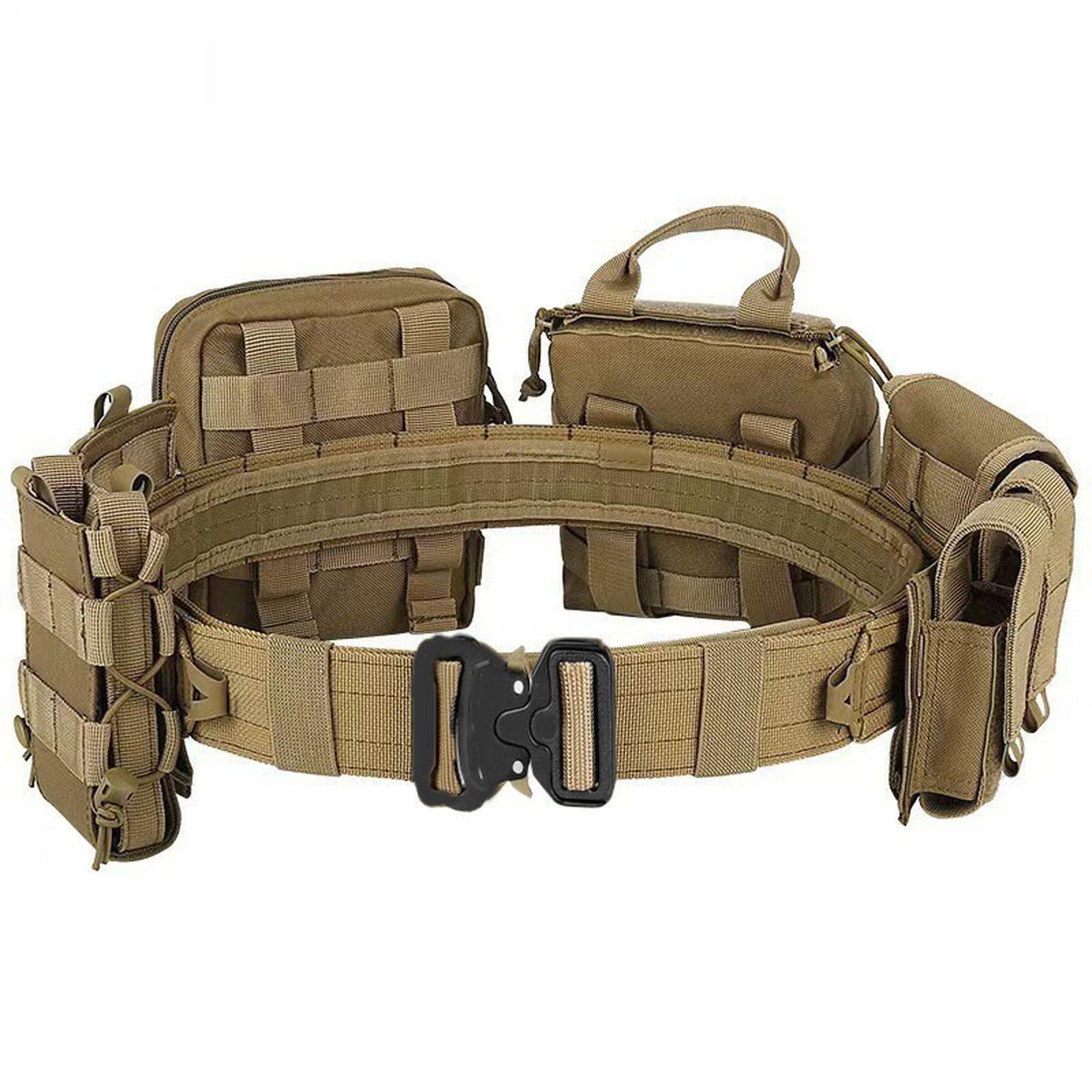 

Belt Kit Multifunctional Patrol Belt Duty Belt One Size