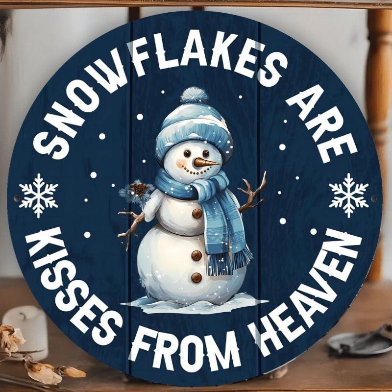 2D Flat Hanging Decorative Metal Sign Hand Painted Art