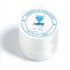 Large Roll Crystal Elastic Beading Cord - Transparent Stretch Jewelry Material for DIY Handmade Accessories